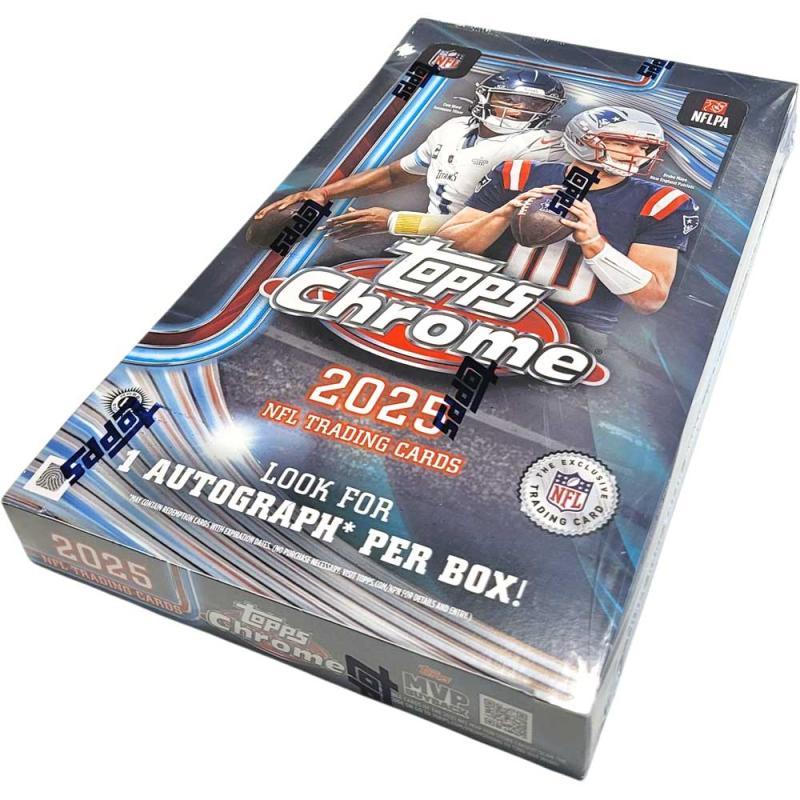 Hel Box 2025 Topps Chrome NFL Football Hobby