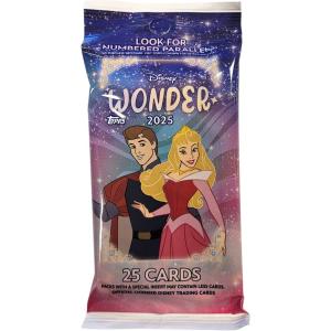 1 Fat Pack 2025 Topps Disney Wonder (24 kort + 1 sticker)
