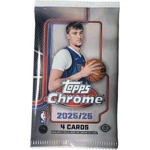 1st Paket 2025-26 Topps Chrome Basketball NBA Hobby