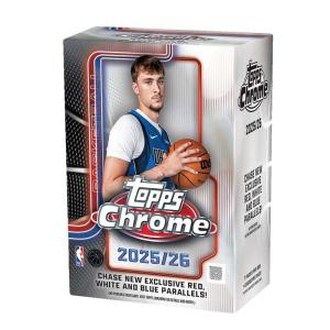 PRE-BUY: Sealed Value Box 2025-26 Topps Chrome Basketball NBA (Preliminary release December 18:th 2025)