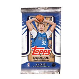 1st JUMBO Paket 2025-26 Topps Basketball Flagship JUMBO Hobby (40 kort)