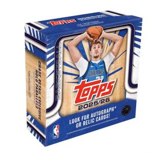 Hel MEGA Box 2025-26 Topps Basketball Flagship (16 Paket)