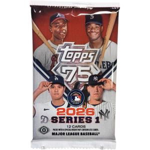1 Pack 2025-26 Topps Baseball Series 1 Hobby (12 Cards)