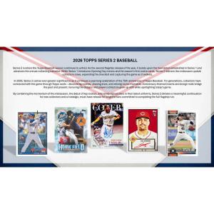 1st Paket  JUMBO 2026 Topps Baseball Series 2 (40 Kort)