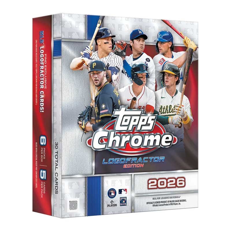 Hel Box 2026 Topps Chrome Baseball Logofractor Edition