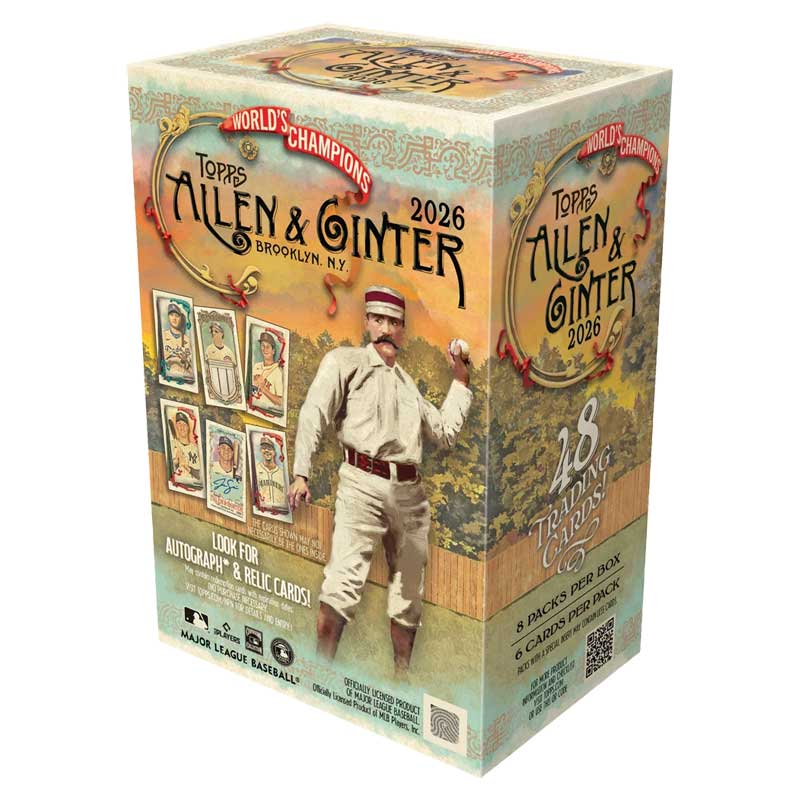 Hel VALUE Box 2026 Topps Allen & Ginter Baseball MLB [8 Packs]
