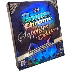 Hel Box 2026 Topps Bowman Chrome Baseball SAPPHIRE Edition