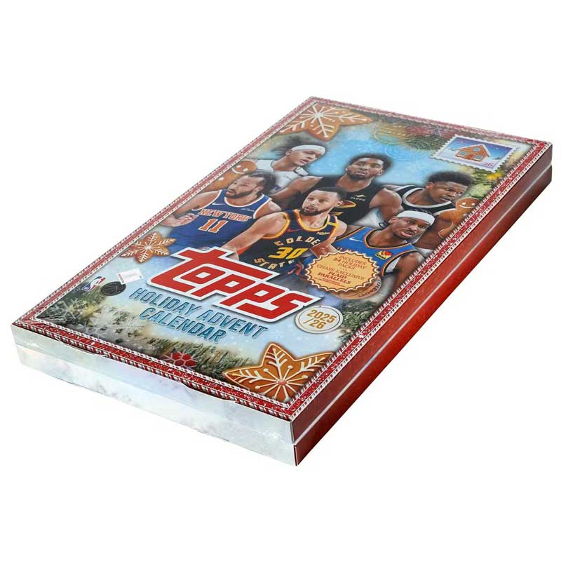 Hel Holiday Countdown Calendar 2025-26 Topps Basketball NBA [Adventskalender]