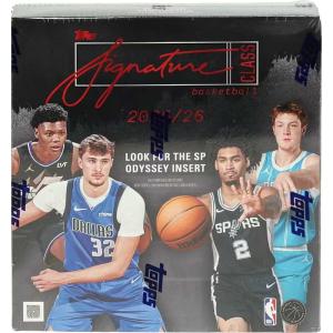 Sealed MEGA Box 2025-26 Topps NBA Basketball Signature Class (10 Packs)