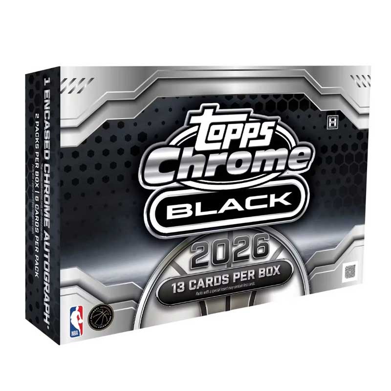 Hel Box 2025-26 Topps Chrome Black Basketball Hobby