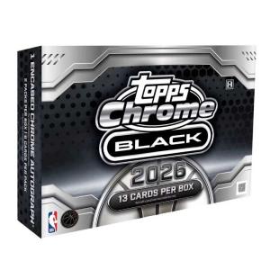 Hel Box 2025-26 Topps Chrome Black Basketball Hobby
