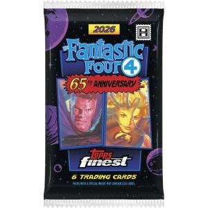 1 Pack 2026 Topps Finest Fantastic Four Hobby (Preliminary release April 15 2026)
