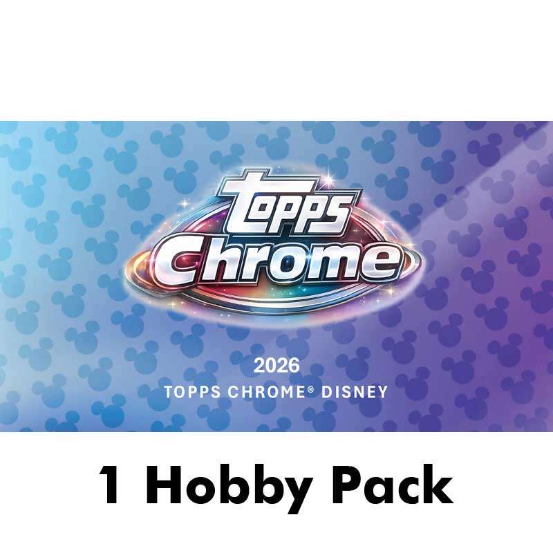 1st Paket 2026 Topps Disney Chrome Hobby