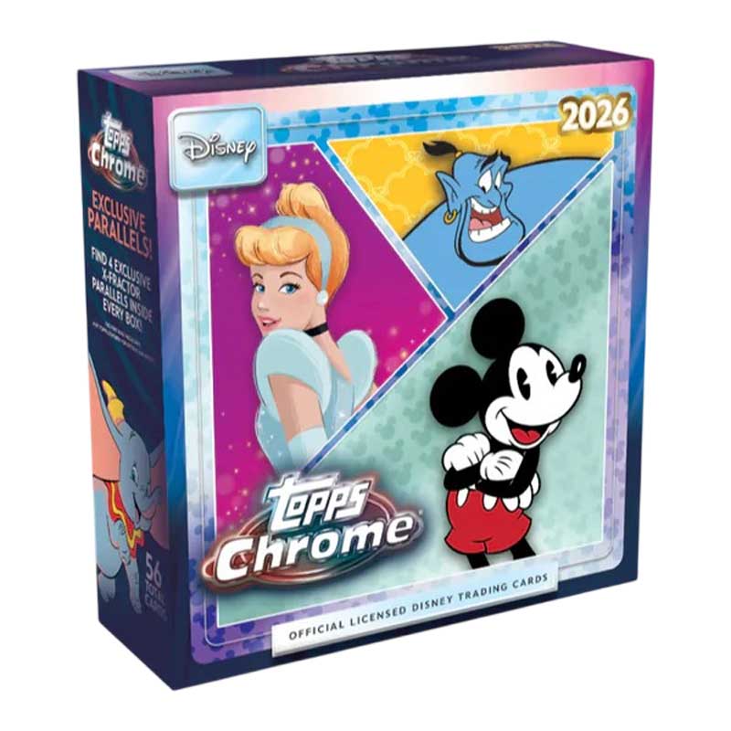 Hel MEGA Box 2026 Topps Disney Chrome (8 Paket)