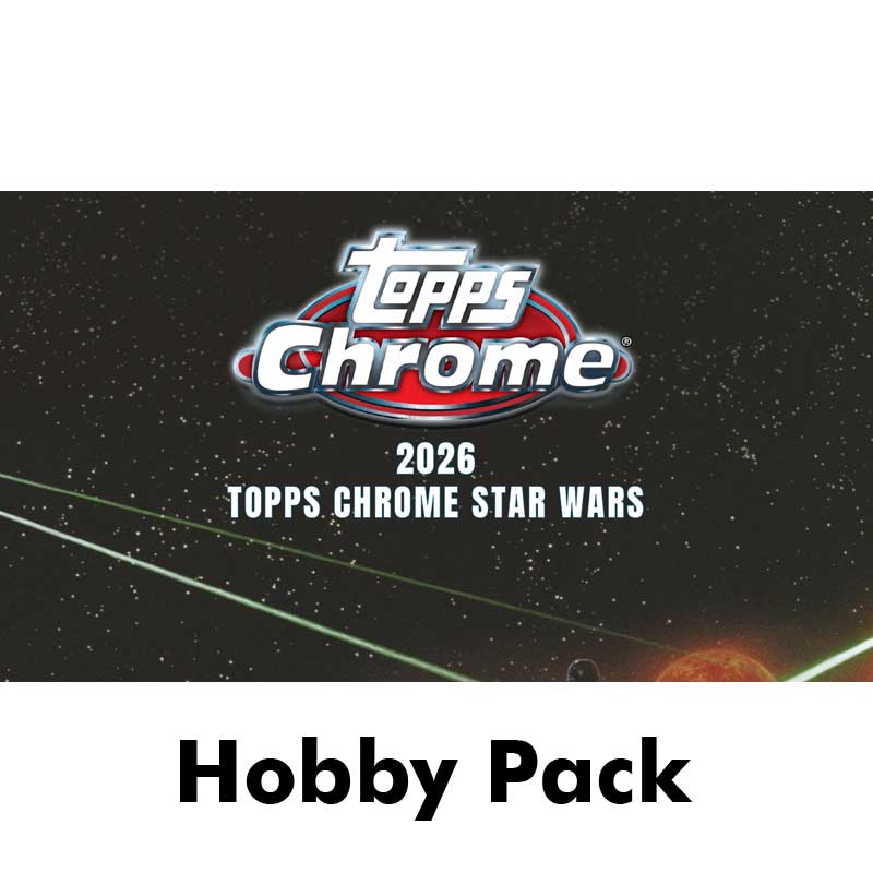 1 Pack 2026 Topps Star Wars Chrome Hobby (10 CARDS per pack)