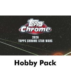 1 Pack 2026 Topps Star Wars Chrome Hobby (10 CARDS per pack)