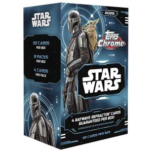 Sealed VALUE Box 2026 Topps Star Wars Chrome (8 packs per box)