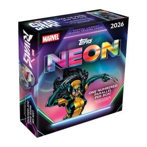 Hel MEGA Box 2026 Topps Marvel Neon (10 paket)