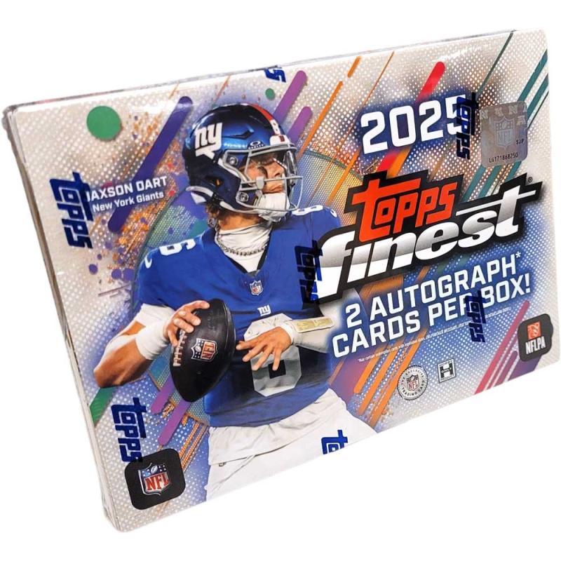 Hel Box 2025 Topps Finest NFL Football Hobby (6 paket)