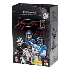 Hel VALUE Box 2025 Topps Signature Class NFL Football (6 Paket)