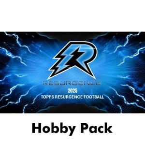 1 Pack 2025 Topps Resurgence Football Hobby
