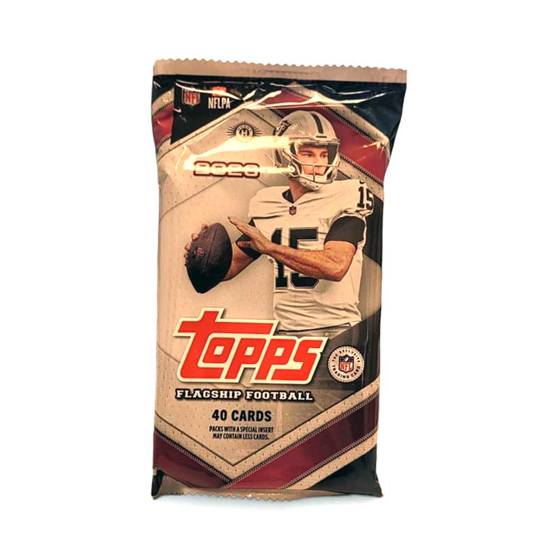 1 JUMBO Pack 2026 Topps Flagship NFL Football [40 cards]