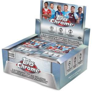 Hel Jumbo Box 2025-26 Topps UEFA Club Competitions Chrome (12 paket)