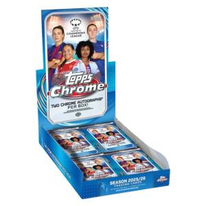 Hel Box 2025-26 Topps Chrome UEFA Women's Champions League Hobby (UWCL)