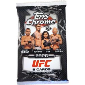 1st Paket 2026 Topps Chrome UFC Fighting Hobby