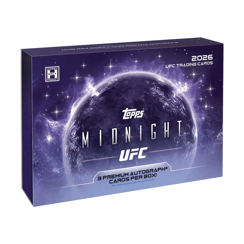 Sealed Box 2026 Topps Midnight UFC Fighting Hobby