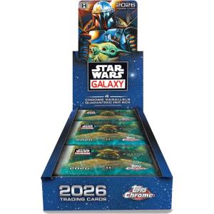 Sealed Box 2026 Topps Star Wars Galaxy Chrome Hobby