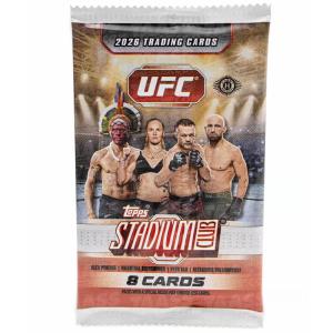 1 Pack 2026 Topps Stadium Club UFC Fighting Hobby