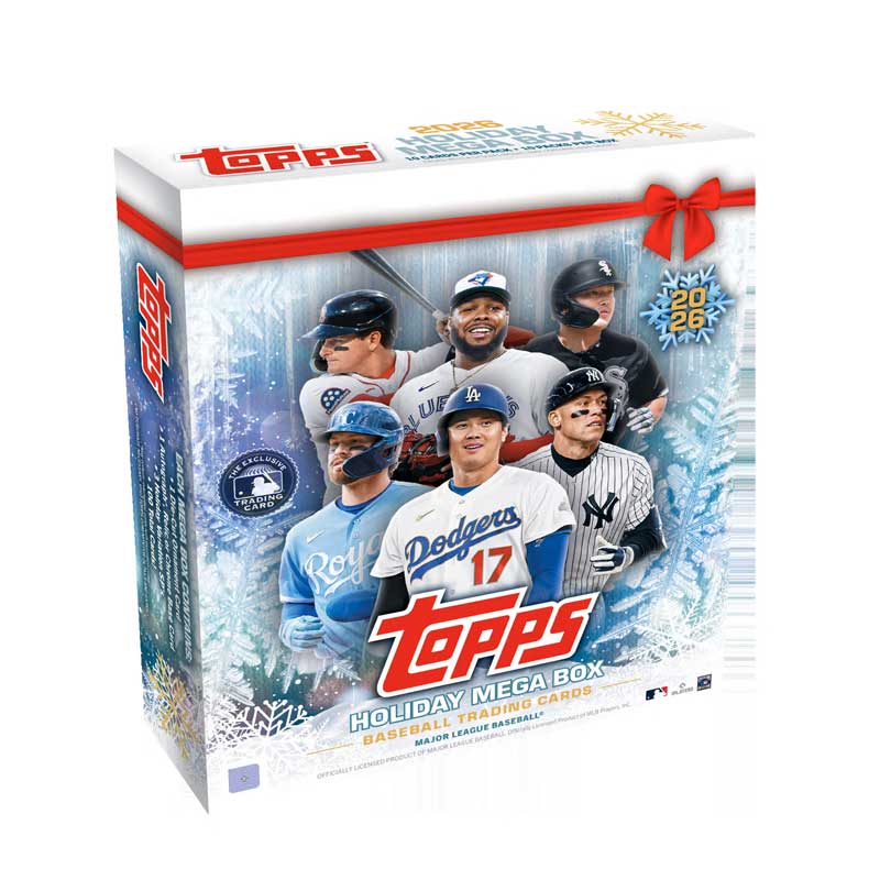 [MAX 2 PER HUSHÅLL] Hel MEGA Box 2026 Topps HOLIDAY MLB Baseball