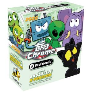 Hel MEGA Box 2026 Topps Chrome VeeFriends (8 Paket)