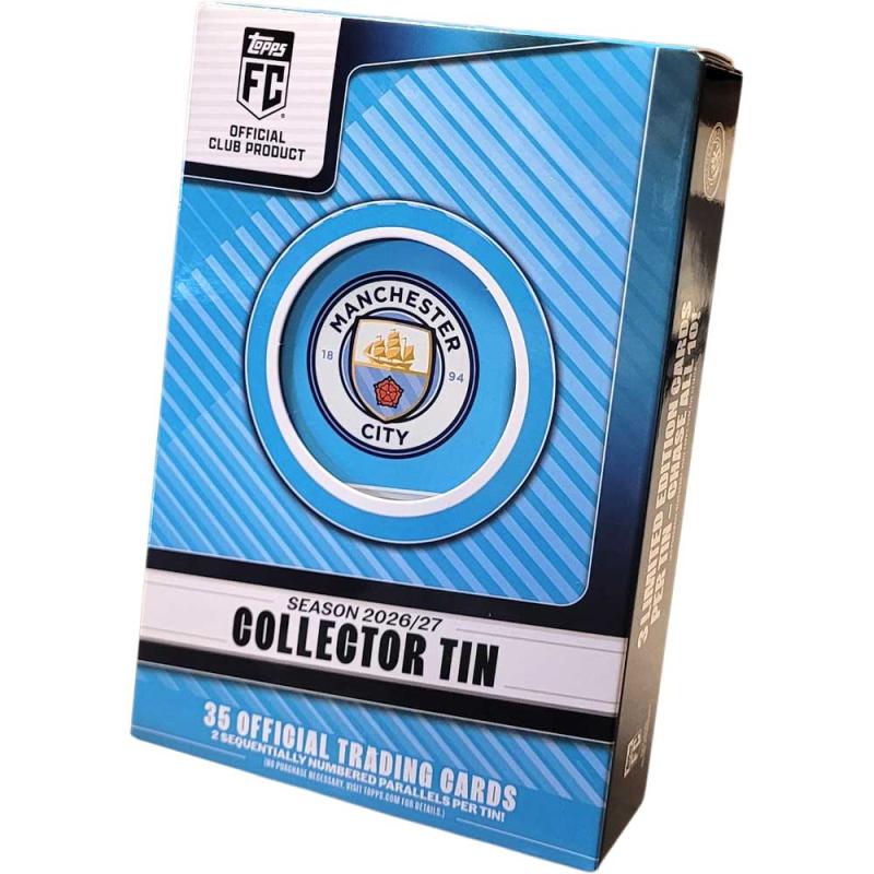 Hel Tin 2026-27 Topps Manchester City – Collector Tin