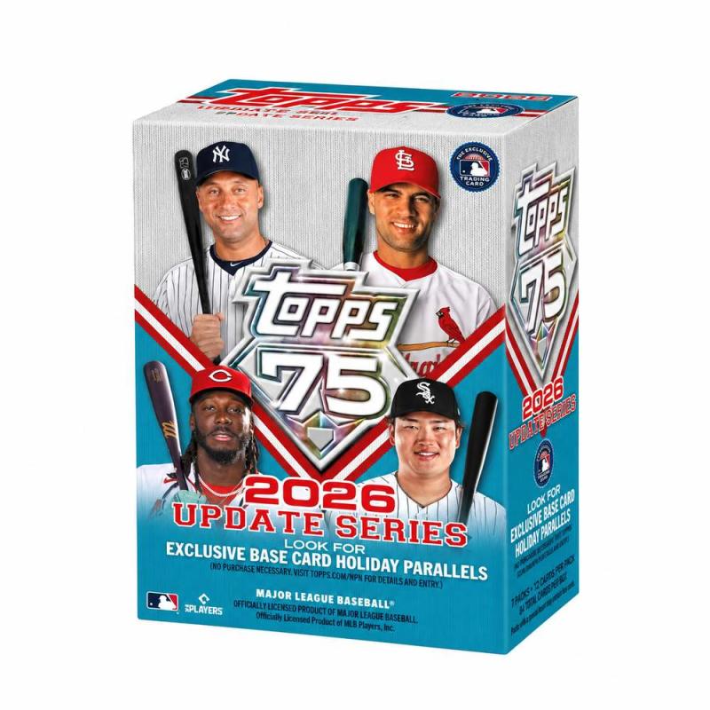 Hel VALUE Box 2026 Topps Baseball MLB Update Series (6 Paket)