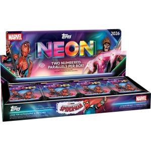 Hel Box 2026 Topps Marvel Neon Hobby (20 paket)