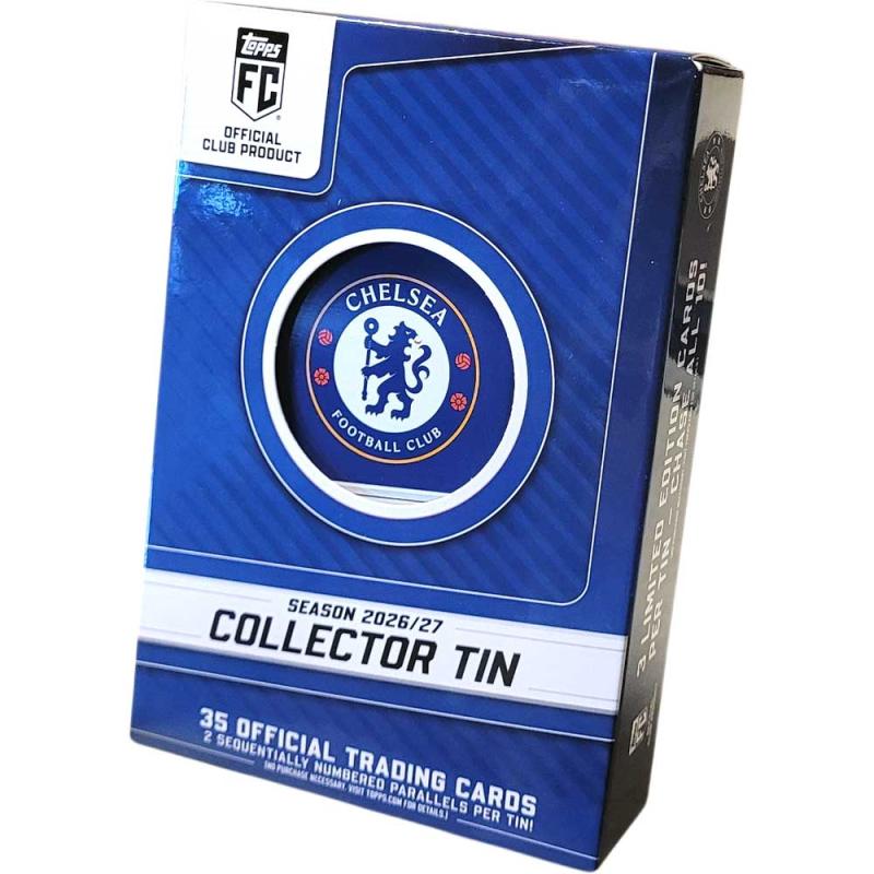 Hel Tin 2026-27 Topps Chelsea FC – Collector Tin
