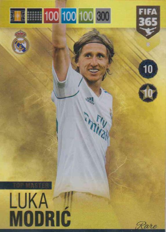 Adrenalyn XL FIFA 365 2019 - 008 Luka Modrić / Luka Modric (Real Madrid CF) Top Master