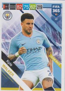 Adrenalyn XL FIFA 365 2019 - 017  Kyle Walker (Manchester City FC) Team Mate