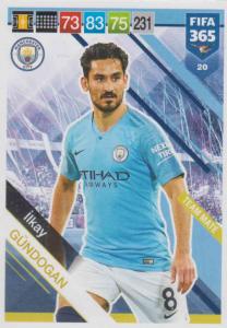 Adrenalyn XL FIFA 365 2019 - 020  İlkay Gündogan (Manchester City FC) Team Mate