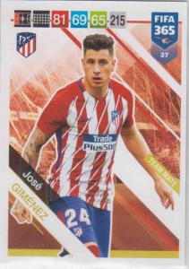 Adrenalyn XL FIFA 365 2019 - 037  José Giménez (Atlético de Madrid) Team Mate