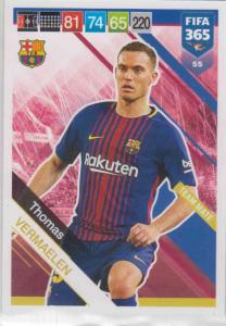 Adrenalyn XL FIFA 365 2019 - 055  Thomas Vermaelen (FC Barcelona) Team Mate