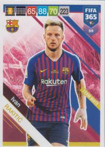 Adrenalyn XL FIFA 365 2019 - 059  Ivan Rakitić (FC Barcelona) Team Mate