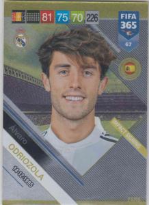 Adrenalyn XL FIFA 365 2019 - 067  Álvaro Odriozola (Real Madrid CF) Impact Signing