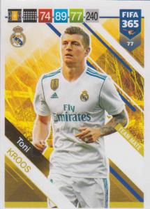 Adrenalyn XL FIFA 365 2019 - 077  Toni Kroos (Real Madrid CF) Team Mate