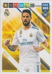 Adrenalyn XL FIFA 365 2019 - 078  Isco (Real Madrid CF) Team Mate