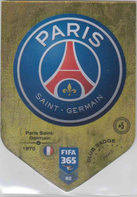 Adrenalyn XL FIFA 365 2019 - 082  Club Badge (Paris Saint Germain) Club Badge