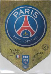 Adrenalyn XL FIFA 365 2019 - 082  Club Badge (Paris Saint Germain) Club Badge