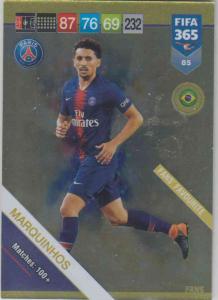 Adrenalyn XL FIFA 365 2019 - 085  Marquinhos (Paris Saint Germain) Fans' Favourite